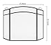 Calidola 3 Panel Fireplace Screen 48