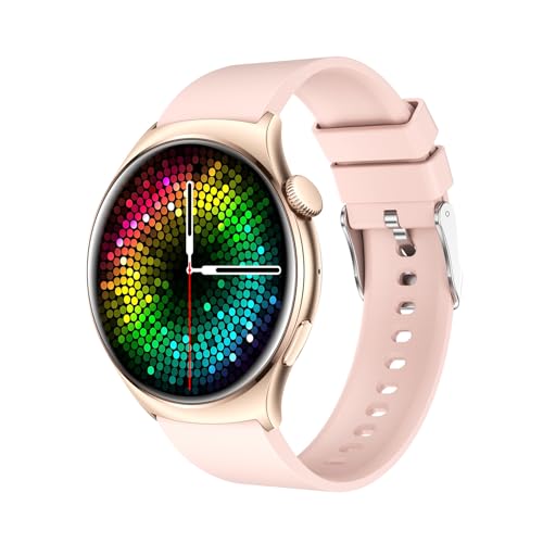 Relogio Smartwatch Feminino 1.43“ Tela HD Touch, IP68 à Prova d‘Á...