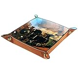 TRAGBARES DESIGN: Mit Nieten an den Ecken, bequem zu bedienen und fest genug, knöpfen Sie die Nieten auf, damit sie gekachelt werden können, um sie in Ihrer Tasche zu verstauen. Leicht und tragbar, können Sie es auf Reisen oder auf Geschäftsreise mitnehmen