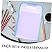Holibanna Pocket File Folder Organizer Horizontal Document Holder for Important Papers Elegant Design Pp Material for School and Office Use