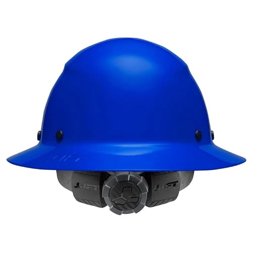 Lift Safety HDC-21BL DAX Carbon Fiber Full Brim (Blue)