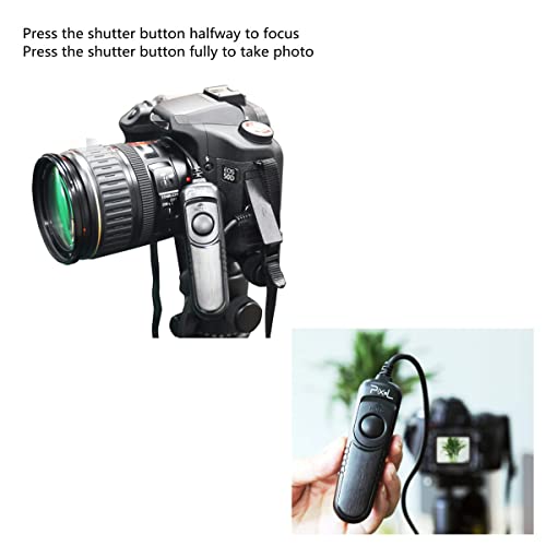 Pixel Kabelfernauslöser RC201-DC2 Fernauslöser Kabel Kompatibel mit Nikon Z5 Z6 Z6II Z7 Z7II D750 D780 D7500 D7200 D7000 D5600 D5500 D5300 D3300 D610 D600 D90 P7700 P7800 P950 Fernauslöser MC-DC2 - Image 5