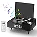CD Player Portable with Bluetooth for Home Desktop, Dual Stereo Speakers, FM Radio, 3600Mah Battery, Remote Control & LED Display, MP3/WAV Retro Disc Player, Nostalgic Decor Gift, Support USB/AUX