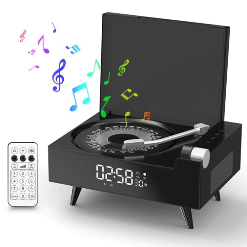 CD Player Portable with Bluetooth for Home Desktop - image 9