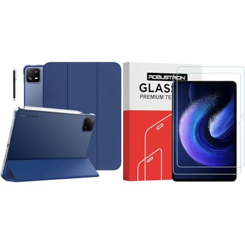 Image of Robustrion Cover for Xiaomi Mi Pad 6 Cover Case Flip Case Cover with Transparent Back for Xiaomi Pad