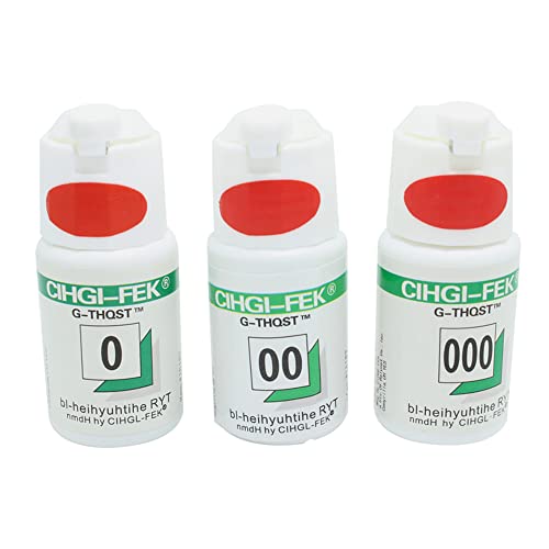 3Pcs Dental Gingival Retraction Cord Green Knitted Cotton Gum Line 2M Size 0, 00, 000 #TOP10