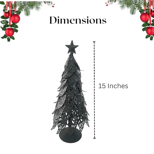 Artificialchristmastreemadeofmetalforxmasdecorationtabletopcenterpiecehomedecorgifting15inches  Urban Country Home Decor Artificial christmas tree made of metal for xmas decoration tabletop centerpiece home decor gifting 15 inches  urban country home decor