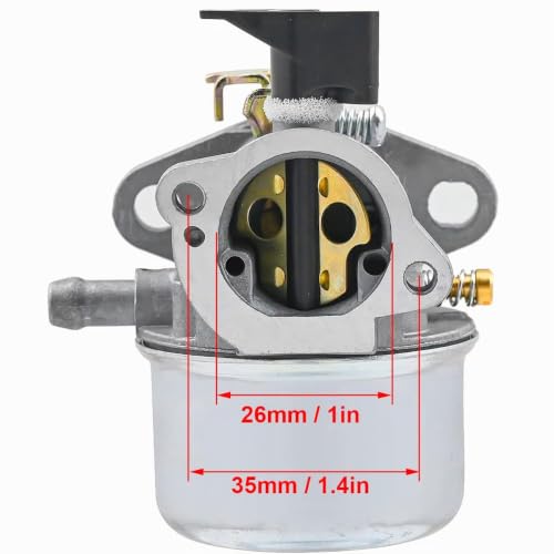 Carburador 498965 para mantenimiento de cortacésped Briggs & Stratton Quantum 3