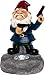 Solar Outdoor Second Amendment Lawn Gnome - Light Up Garden Statue by GreenLighting