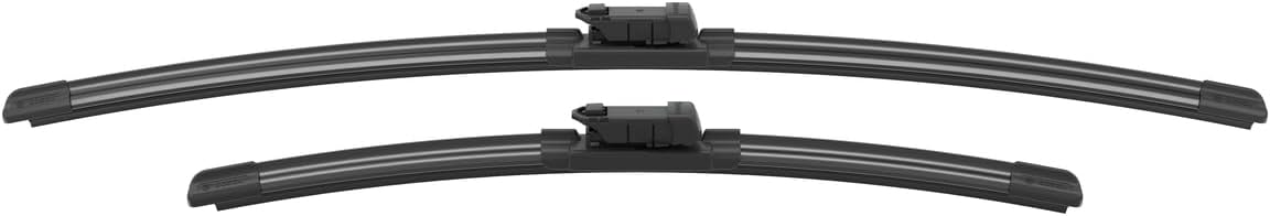 Bosch Aerotwin A556S - Front Windscreen Wipers - Set of 2 Replacement Blades - Comes with Pre-assembled Adapter - 2 Blades, 600 mm / 400 mm