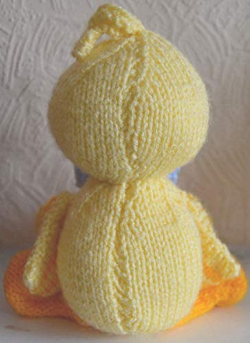 Knitting Pattern Leaflet Easter Ducky Egg Soft Toy Pattern from Knitting by Post. Pamphlet for a Stuffed Duck - Image 4