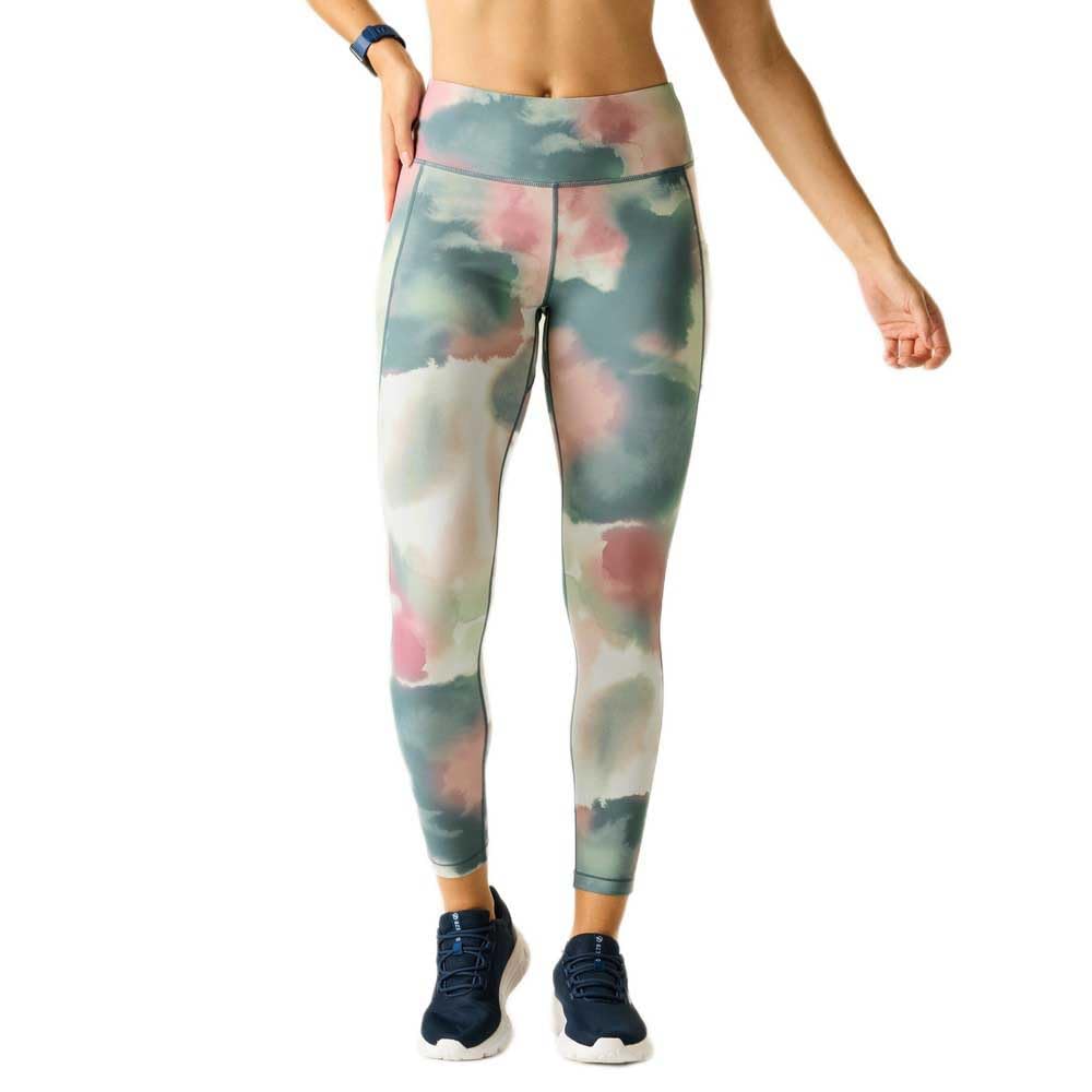 Dare2b Women's Influential II Gym Leggings, UV Protected Quick Dry Yoga Pants