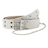 Estilo: moda, informal Cinturón de piel para mujer, para vaqueros, pantalones, vestidos, cintura, pantalones, cinturón con botón de metal, ajustable, bonito multicolor