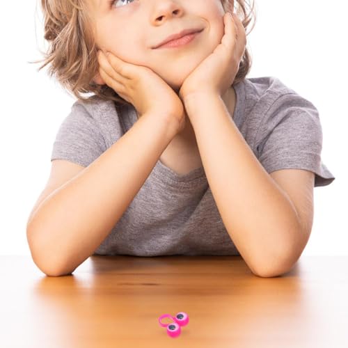 Alipis Augen Finger Groß Erwachsene Auge Fingerpuppen Ringauge Monsterfinger Augenpuppe Fingerspielzeug Pädagogisches Intelligentes Fingerspielzeug (Zufällige) Finger Augen Kinder Blau Gross