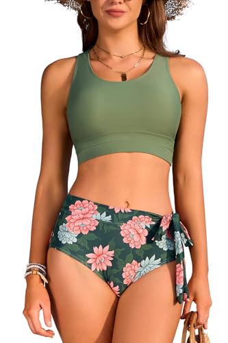 Bikini taille haute SHEKINI pour vos vacances à la plage et journées spa bien-être