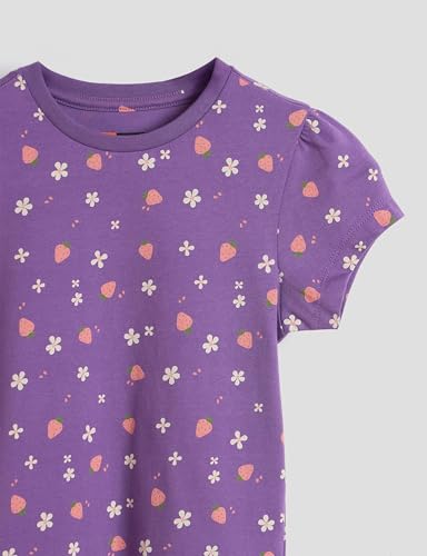 Image of Amazon Brand - Symbol Girls 100% Cotton Graphic Printed Half Sleeves Regular fit T-Shirt