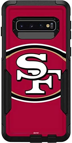 Skinit Decal Skin Compatible with OtterBox Commuter Galaxy S10 - Officially Licensed NFL San Francisco 49ers Large Logo Design