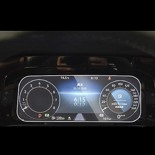 Navigation GPS VW Golf 2020-2022 film protection verre trempé écran LCD compteur