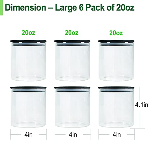 Ahorra 50% en recipientes de vidrio Urban Green con tapas herméticas