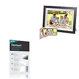 BoxWave Screen Protector Compatible with Kodak RCF1012W-WIFI Digital Picture Frame (10.1 in) - ClearTouch Crystal Privacy (2-Pack), Privacy Screen Protector Flexible Film Clear