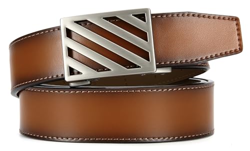 Image of CHAOREN 40mm Ratchet Belt Buckle Only for 1 3 /8 Slide Belt Strap, Automatic Click Buckle Adjustable