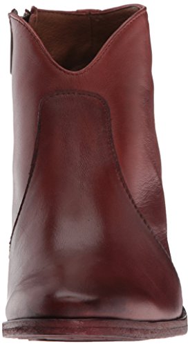 FRYE Women's Nora Zip Short Ankle Boot, red clay, 8.5 M US