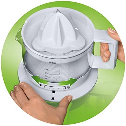 Braun Tributecollection Wyciskarka do Cytrusów, Biały, 0,35 l