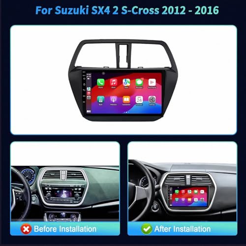 Radio 2 DIN para Suzuki SX4 S-Cross 2012-2016 con GPS y Bluetooth 2