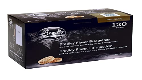 Bradley Smoker BTHC120 Hickory Bisquetten 120 Pack Cover