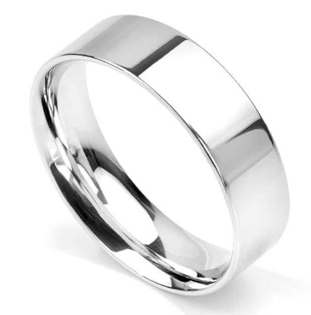 Jewel Loom Solid Stainless Steel Classic Ring for Men and Boys.Accessories Jewellery for Men, Ring Size 18 (Inner Diameter 10mm)-image-27