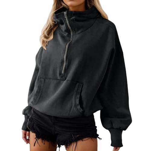 Sweat à capuche femme chaud en polaire souple veste zippée confortable