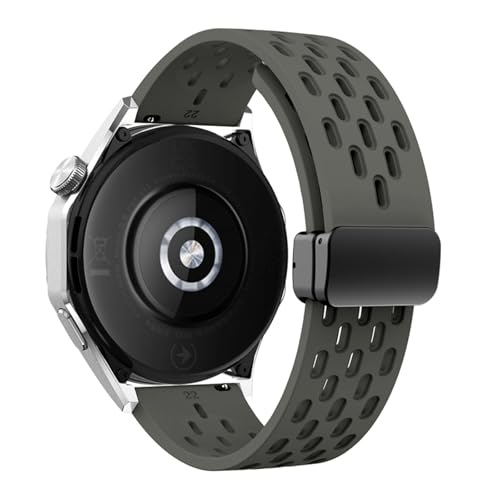 Bracelet silicone anti-transpiration pour Huawei Watch GT 5 résistant à l'eau