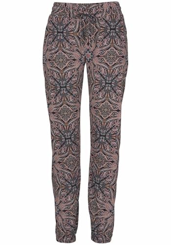 LASCANA Women's Smocked Elastic Hem Pants4