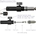 SQOTDR New 12g CO2 / Pump to PCP Adjustable/Regulated High Pressure Conversion HPA KIT for Crosman 1377 1322 2240 2250 2260. (for 2240(Cylinder is not Black))