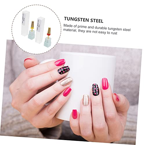 Beavorty 2 Pçs Cabeça De Moagem Profissional Ferramentas De Pedicure Ferramentas De Manicure Ferrame