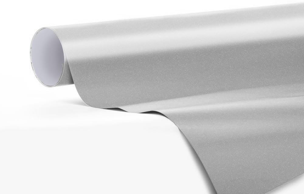 VViViD 3M Automotive Vinyl Wrap Roll (Satin White Aluminum, 1ft x 5ft)