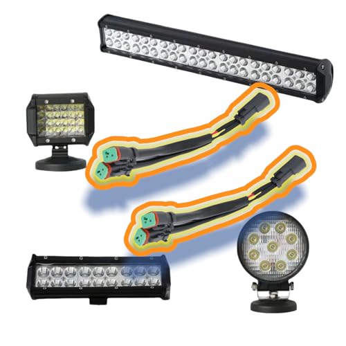 Image of Led Light Connector Splitter Plug Harness Light Harness Splitter