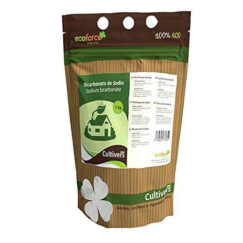 CULTIVERS Bicarbonato de Sodio 1 kg, 100% Natural, Múltiples usos Insumos y Limpieza del Hogar, Bolsa