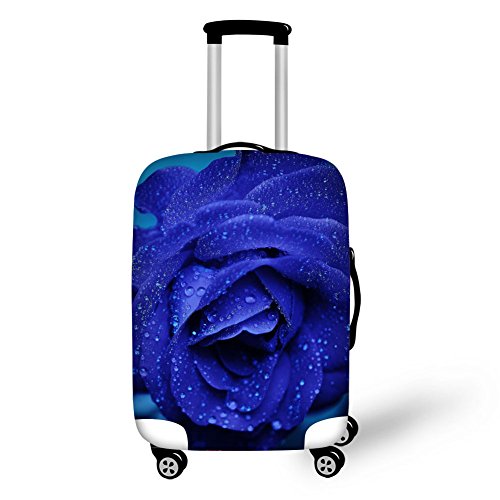 Travel Luggage Cover Fits 18-30 Inch Luggage 3D Colorful Pattern (S (18