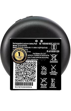 Image of ZT-GY974745 Battery for Jio WiFi Dongle JMR815 JMR1040 Wireless Router Battery with 1 Year Warranty**** (Y202)