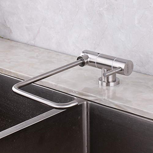 Grifo Puro, Grifo Cocina Osmosis Abatible, Acero Inoxidable 304, Cuello De Cisne, Grifo De Cocina,1 2 O 1 4 -A1-Tubo En Ángulo Recto Agua Pura Grifo Puro, Grifo Cocina Osmosis Abatible, Acero Inoxidable 304, Cuello De Cisne, Grifo De Cocina,1 2 O 1 4 -A1-Tubo En Ángulo Recto Agua Pura