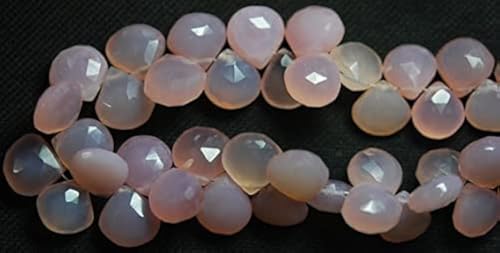 Chalcédoine rose de 8 pouces pour façonner un cadeau romantique personnalisé - 2