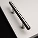 3 in. (76.2 mm) Satin Nickel Modern Straight Euro Style Bar Cabinet Pull (10-Pack)