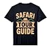 Safari Tour Guide Costume for Men Women Kids Zoo Safari Performance T-Shirt