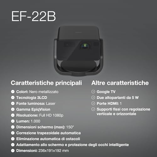 VIDEOPROIETTORE EPSON EF-22B - 4