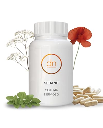 SEDANIT – Suplemento Natural con Valeriana, Melisa y Lúpulo | Apoyo para el Sueño y Relajación | 60 Cápsulas Vegetales