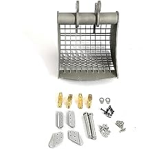 LESU 1/14 Hydraulic Excavator Grating Bucket for Metal B0006 ET35 Remote Control Digger Unpainted Accessories