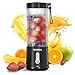 Tragbarer Mixer,450ml Persönlicher blender für Smoothies und Shakes,USB-wiederaufladbar Mini-Saftpresse für Sport,Reisen und Küche tragbarer günstig Kaufen-Tragbarer Mixer,450ml Persönlicher blender für Smoothies und Shakes,USB-wiederaufladbar Mini-Saftpresse für Sport,Reisen und Küche