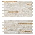 Midcard 20 Sheets Peel and Stick Backsplash PVC Wall Tile,for Kitchen Backsplash