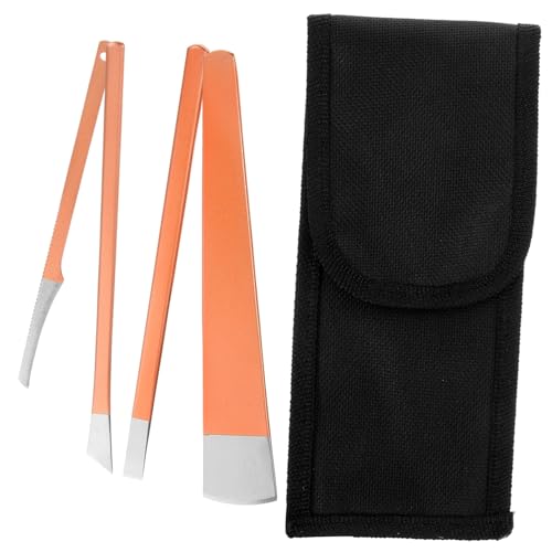 UKCOCO Strumenti Pedicure Inossidabile Cura Piedi Rimozione Dura Morta Rifinitura Cuticole Strumento Pedicure Riutilizzabile